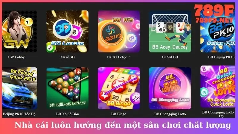Nhà cái luôn hướng đến một sân chơi chất lượng cao