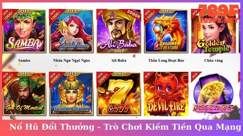 Nổ hũ đổi thưởng trò chơi kiếm tiền qua mạng