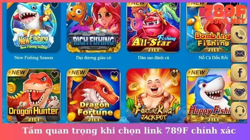Tầm quan trọng khi chọn link 789F chính xác